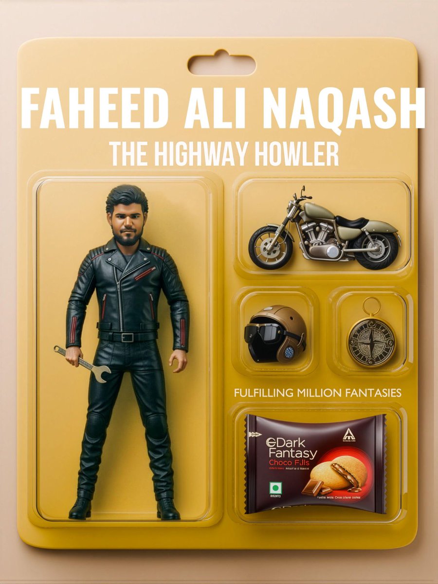 faheedali_'s tweet image. Shifting gears and chasing cravings! 🛠️ Nothing beats the rich, crunchy, and chocolatey layers of a Dark Fantasy. It’s the undisputed king of cookies—tastiest because one bite is never enough. 
@SDarkFantasy #millionfantasies
#SunfeastDarkFantasy #RiderLife #SRK #FantasyAvatar