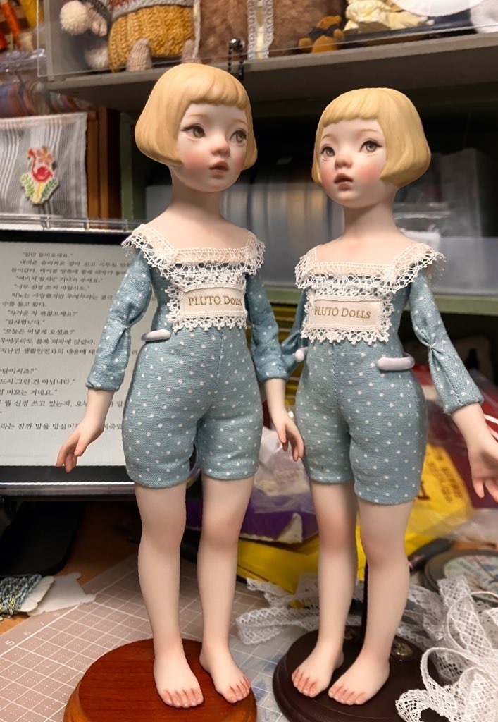 締切間近】PLUTO Dollsより新登場。 20cm級ビスクドール『Olive』は