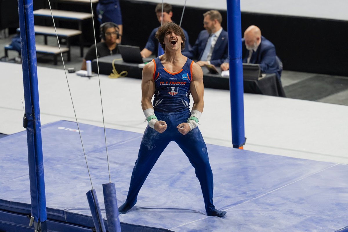 Illinois Men's Gymnastics tweet media