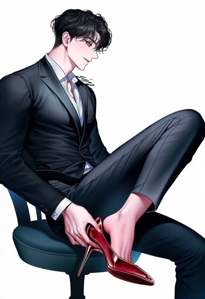 siro_syn's tweet image. #AIハイヒール男子を貼る
もうお昼過ぎてた…(((:з)⌒(ε:))) ｺﾛｺﾛ

#シロずAngels #AIillustration