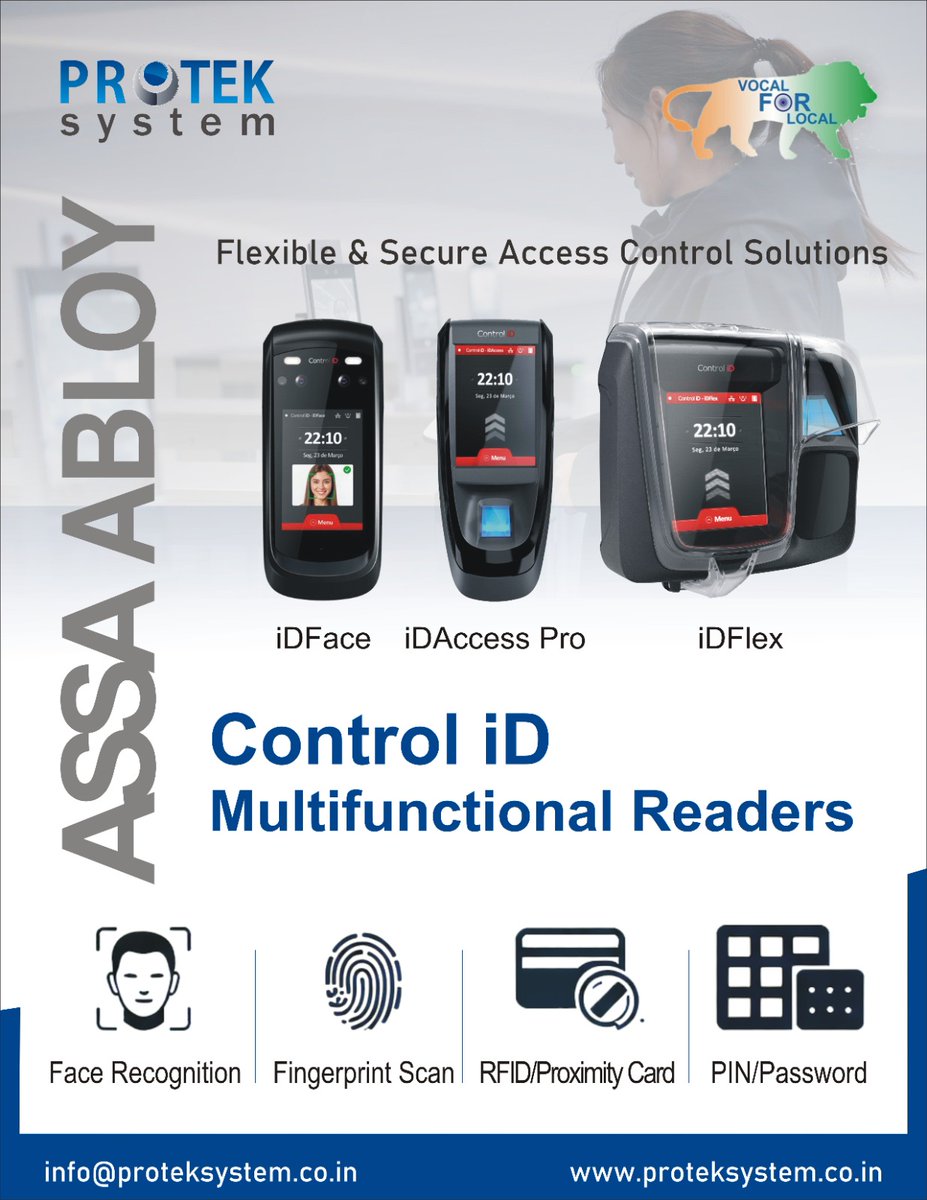 Control iD Multifunctional Readers.