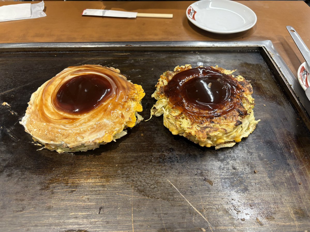 大阪来てお好み焼き食べない奴いる？？
いねぇよなぁ！？！？
