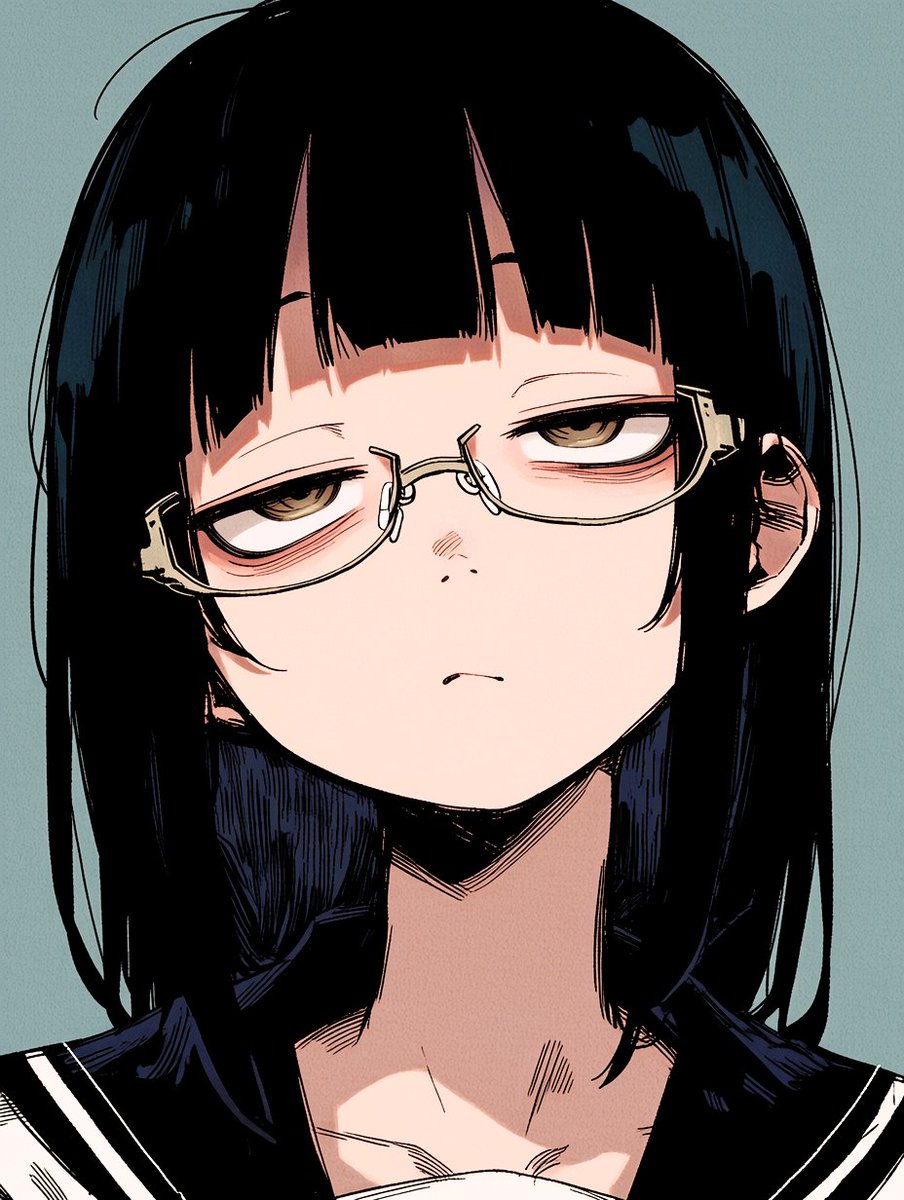 『三白眼のジト目女子』 一日一ジト目 ジト目養分の補給タイム