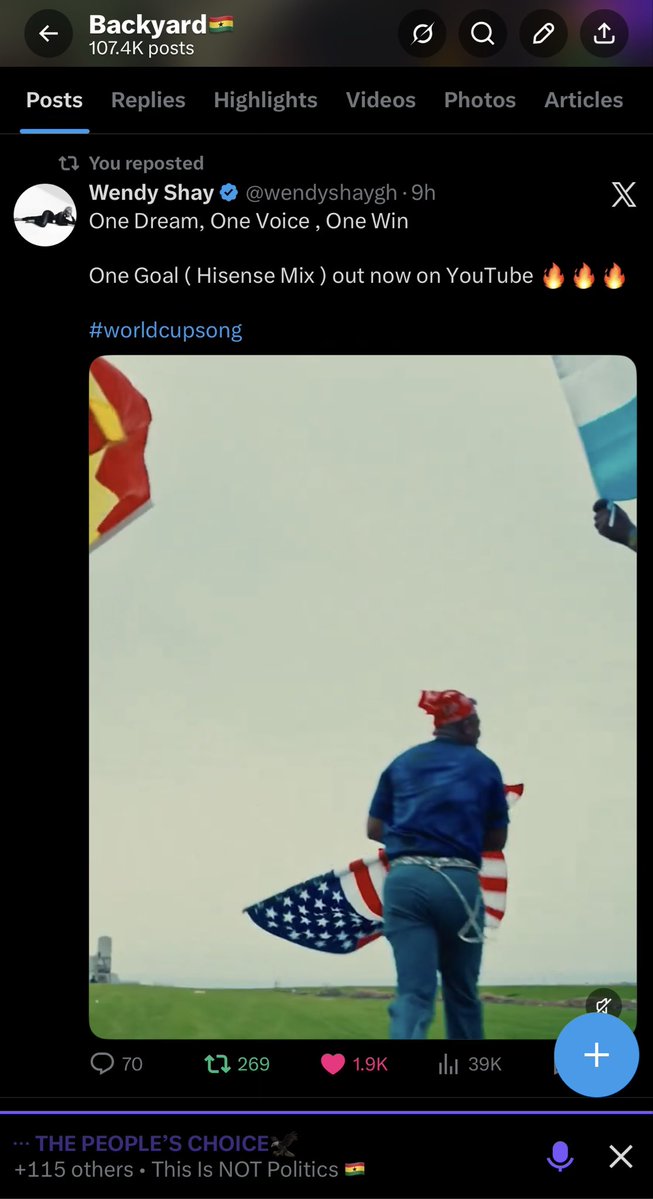 Backyard🇬🇭 tweet media