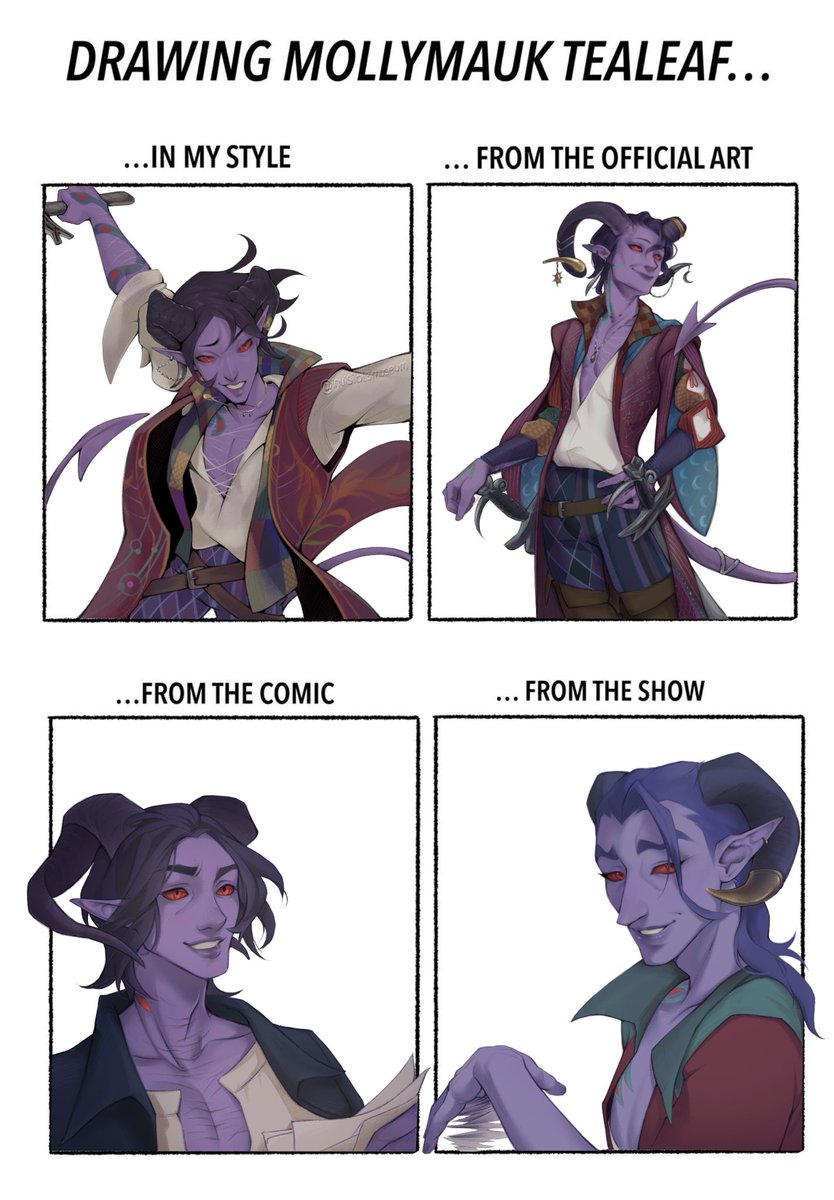 Draw a bunch of my favourite Nein? Say less!
#Mollymauktealeaf #criticalrole #fanart