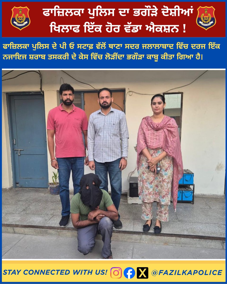 Fazilka Police tweet media