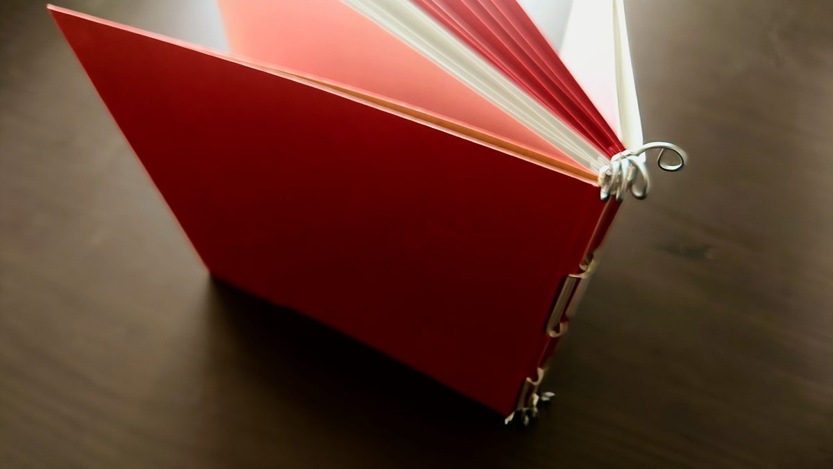 a_ryu_dot's tweet image. Lier de force des choses opposées.

#bookbinding #reliure #手製本