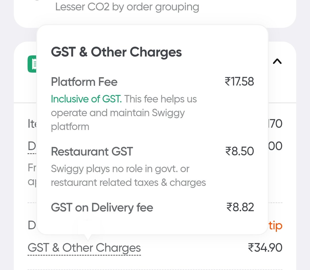Ek To Inki Platform Fee Roj roj badhti hi rehti he. Start me 5rs the usse badhkar ab 17.58 huva he kya pata 1-2 saalo me food se jyada inki Platform Fee na Ho jaye