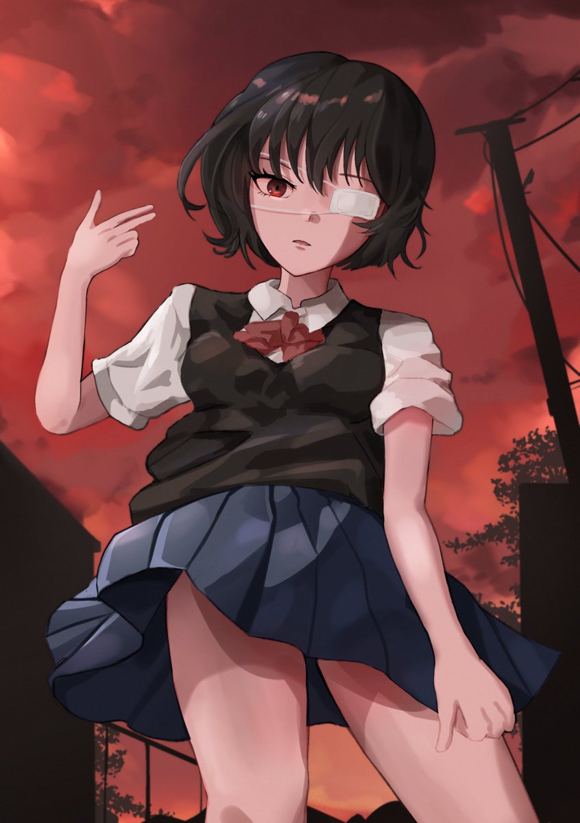 Misaki Mei 
.
#fanart #見崎鳴 #Another