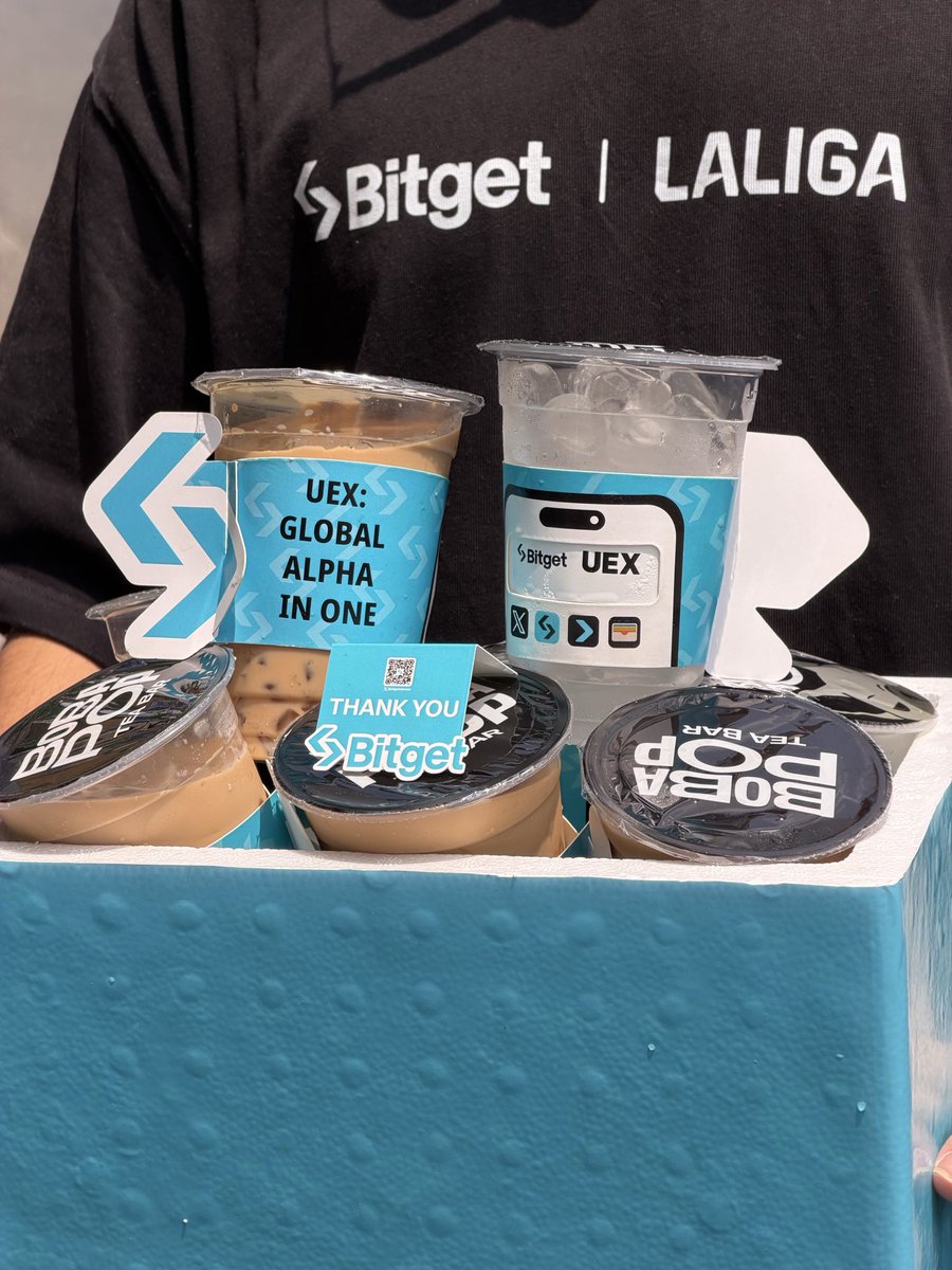 bitgetvietnam's tweet image. Who has received UEX milktea? 👌

U want some @bitget 👉👈
#bitgetboba #UEX