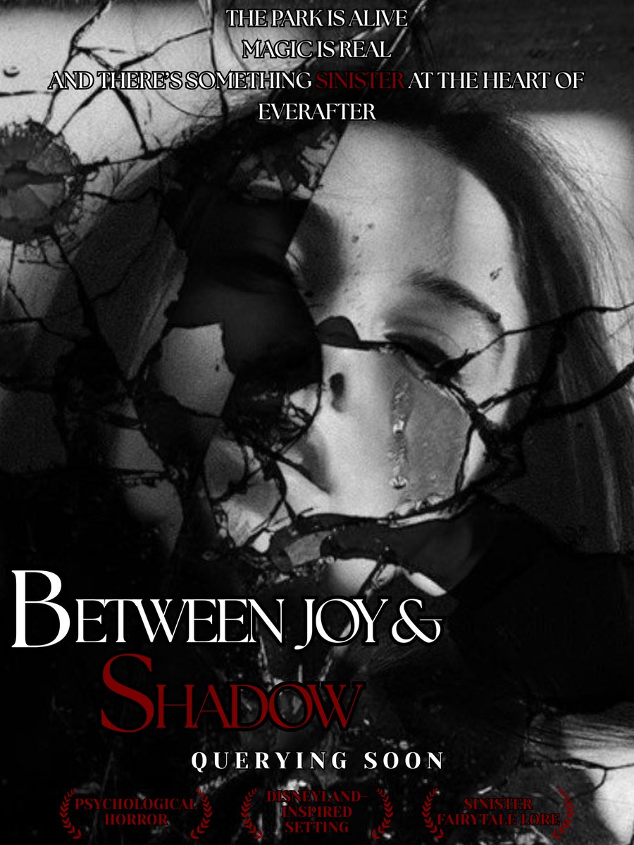 LaneyLAuthor's tweet image. DISNEYLAND GONE WRONG + PSYCHOLOGICAL HORROR

Character actors at EverAfter Theme Park always disappear after bizarre personality transformations, and desperate princess performer Juliet discovers why when the character she plays begins to take over her mind.

#PosterPit #H #A #W