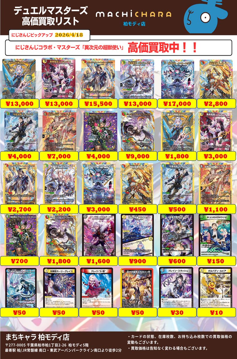 まちキャラ柏モディ店 tweet media