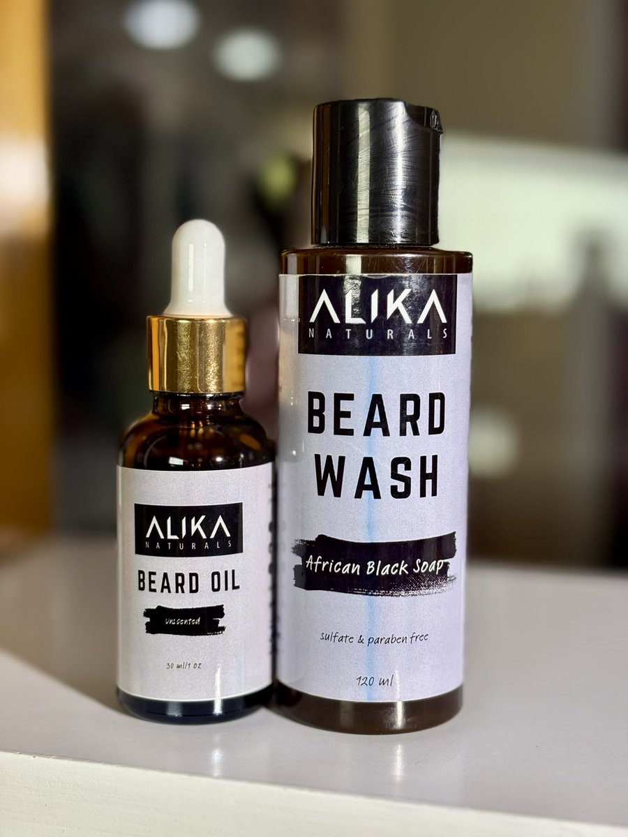BeautyKipusa's tweet image. Upgrade your beard game with the Alika Naturals Duo. 🧔🏾‍♂️
✅ Beard Wash (African Black Soap) ✅ Unscented Beard Oil 🚫 0% Sulfates or Parabens
Clean, soft, and healthy. Grab yours at Kipusa Beauty now!
#BeardCare #MensGrooming #NaturalBeauty #KipusaBeauty