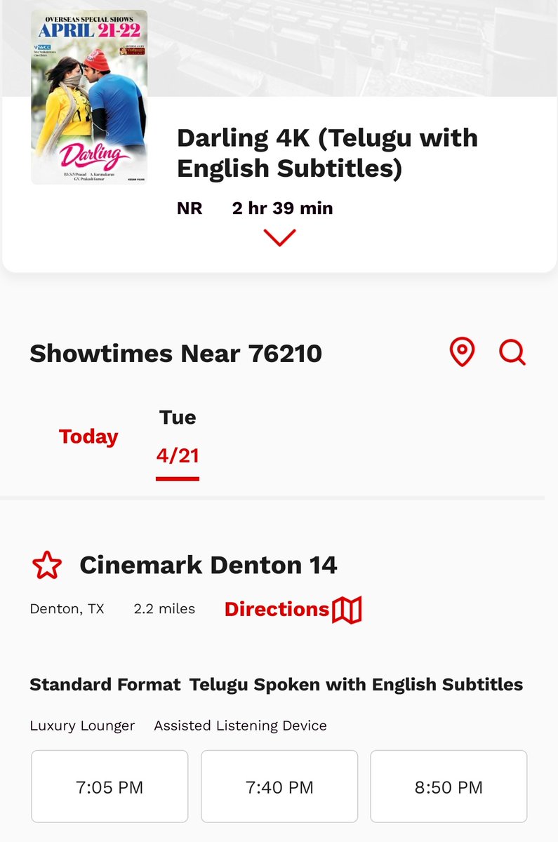 Prathyangira Cinemas tweet media