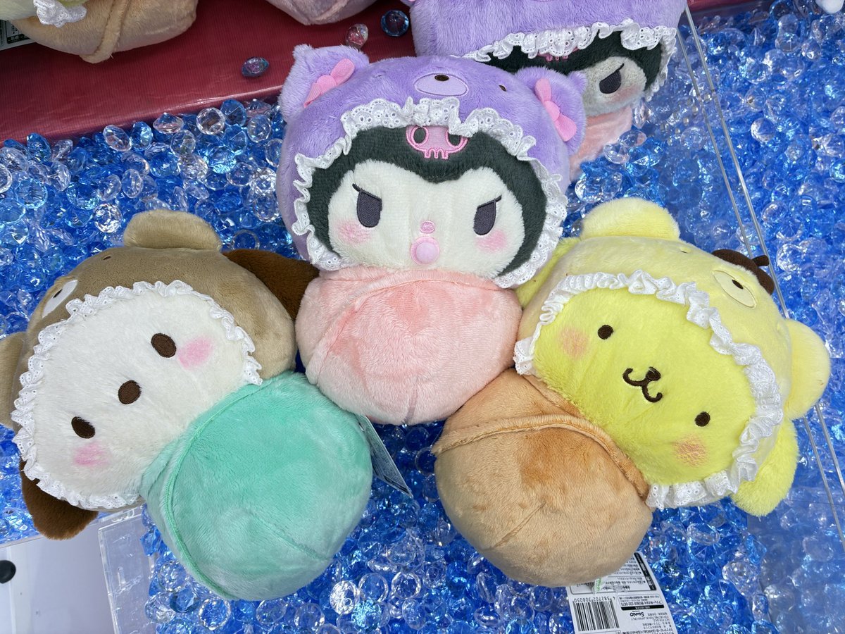 サンリオキャラクターズ ラテクマベビーおくるみBIGぬいぐるみ vol.1.2
