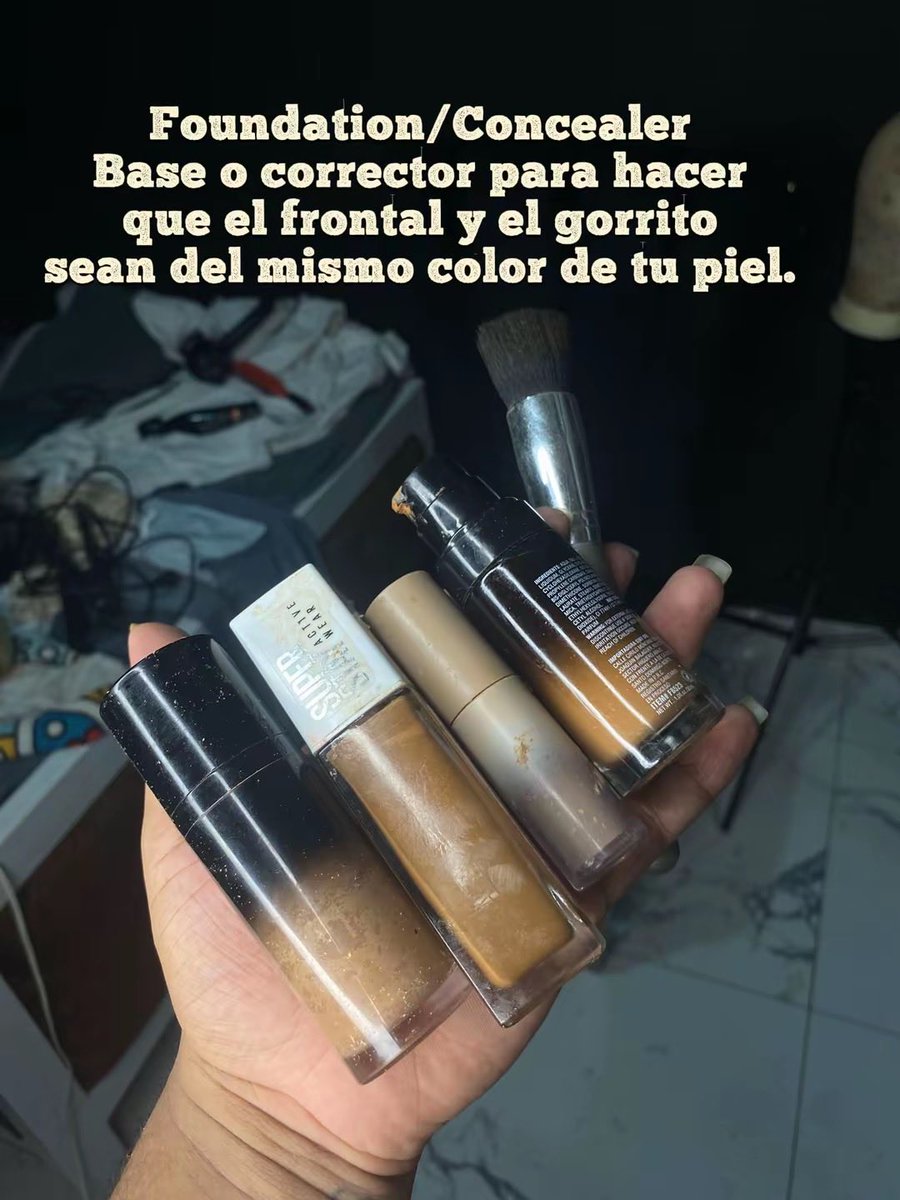 xo_maddys's tweet image. Te muestro lo que necesitas para realizarte tu postura de peluca, si te gustan estos contenidos dímelo en los comentarios. 
#beauty #wig #GRWM #UGC  1Prt.