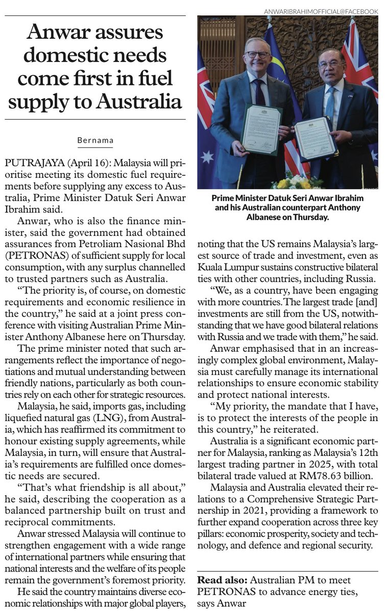 IngeniumAdvisor's tweet image. Of one #Malaysia’s scarcely seen nearby neighbours comes a calling. Wondered why… now we know. By the way, how come #Australia is in Eurovision?

#economics #finance #investments #banking #markets #wealth #capital #Fed #IMF #IBRD #EBRD #AMRO #AIIB #ADB #NDB #ISDB #PBOC