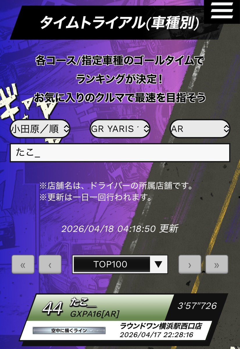 Yestacos114514's tweet image. ランクインしました😊
#DAC #頭文字DAC