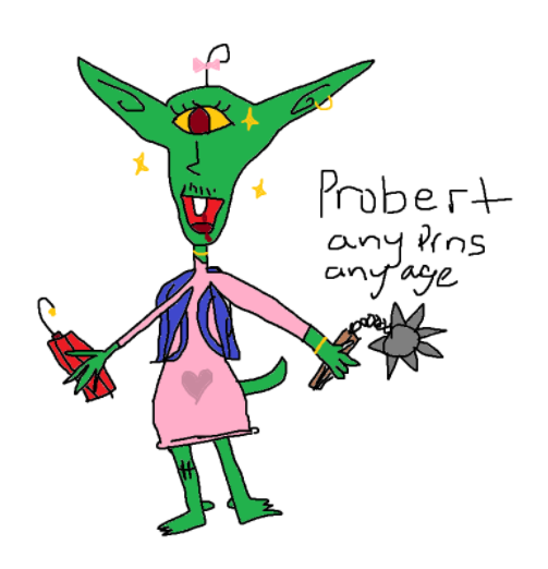 inuyubi's tweet photo. NEW LEAKED DEADLOCK CHARACTER (from my reliable sources). name is probert and theyre a genderfluid and agefluid alien type creature. abilities coming soon but we know she has a mace primary, a backpack and a dynamite thing. thank you #deadlock #deadlockleaks #probert https://t.co/cchMuQJaJf