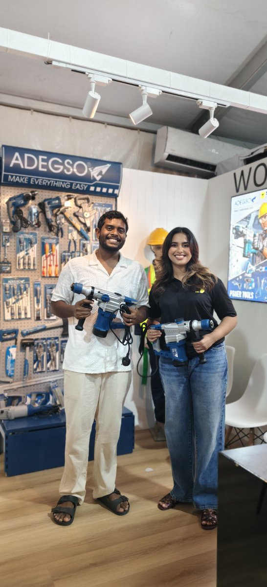 Steel Hardware is introducing Adegso brand power tool range and showcasing its SHERA fiber cement board range  @ Build Expo 2026. Visit Us!