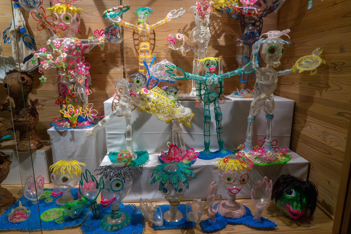 ＼祝・海洋堂かっぱ館営業 再開／
高知・四万十町の海洋堂かっぱ館、2024年から長期にわたり（2年以上？）休館中でしたけど、営業再開したようです。「海洋堂」とあるけど、メインはコンテストに応募された大量の創作カッパ。奇怪で楽しいキテレツカッパは、おそらく展示数では日本一だと思います。