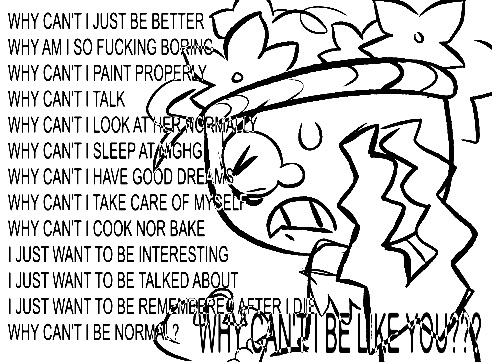 evemanzana_'s tweet photo. minor typo i guess I'll die #dandysworld
everyone will suffer Yes Everyone https://t.co/5yt5nhuj7w