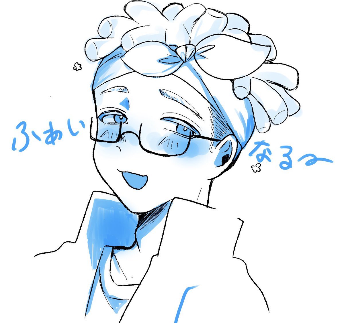 脳天カチ割りマン tweet media