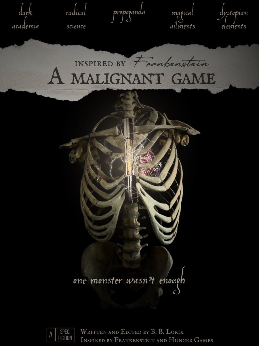 authorBBLorik's tweet image. #PosterPit #A #W #SPF

When Mora Grail learns the radical science she betrayed her coven to study is at risk of being abolished, she reluctantly plays a malignant game to ensure its survival—if only to finish the forbidden research that led her there in the first place