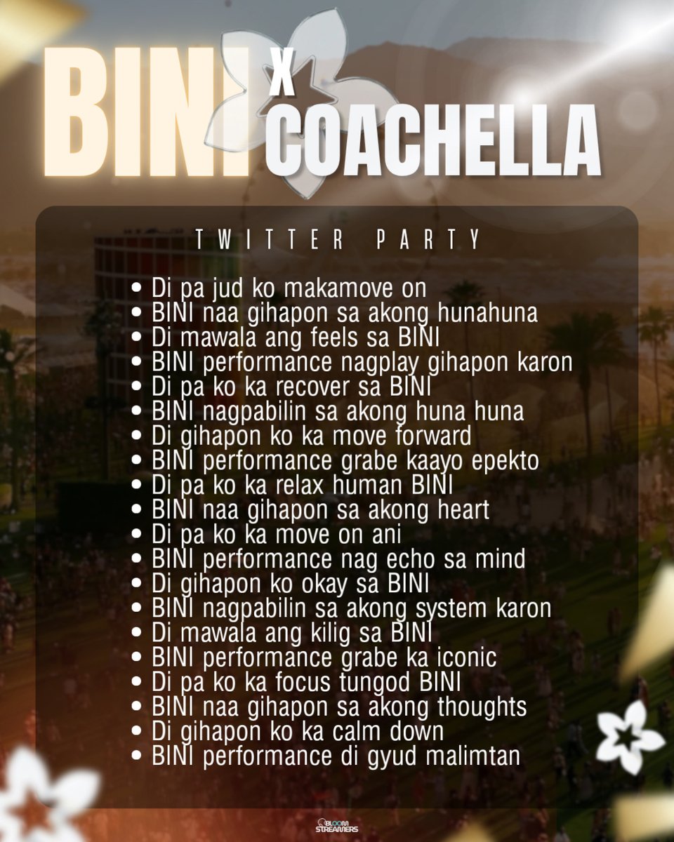 BLOOMStreamers_cthlvd🌸🎡 tweet media