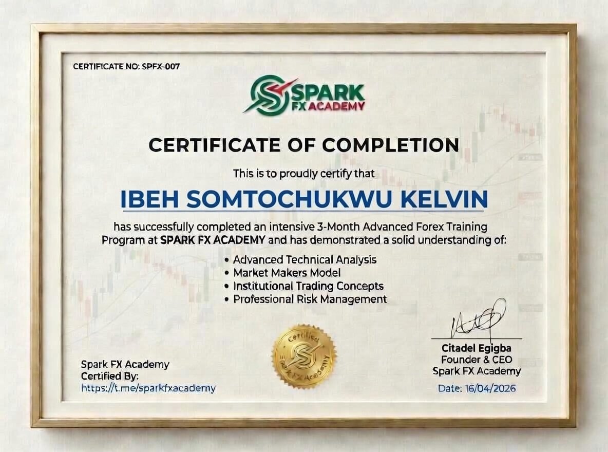 Sparkfxacademy's tweet image. Today marks the completion of our Advanced Mentorship Program.
This isn’t the end — it’s the beginning of consistency &amp;amp; real results in the market.

Proud is an understatement. The standard has been raised.

#FxMentorship #FxTraders #TradingJourney #LevelUp #ConsistencyPays