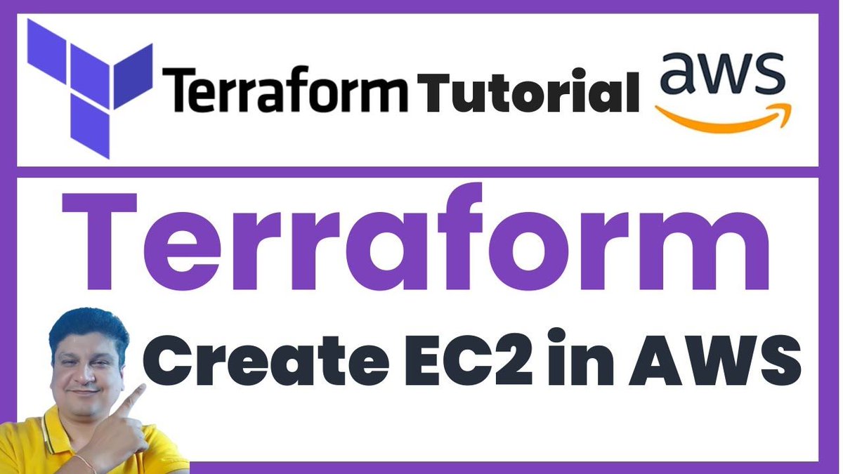 codeonedigest's tweet image. Terraform Tutorial &amp;amp; Project Setup | Create AWS EC2 Instance Using Terraform Script
youtu.be/Vf6g1EB3ukQ

#Terraform #AWS #EC2 #CloudComputing