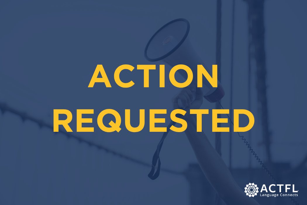 ACTFL tweet media