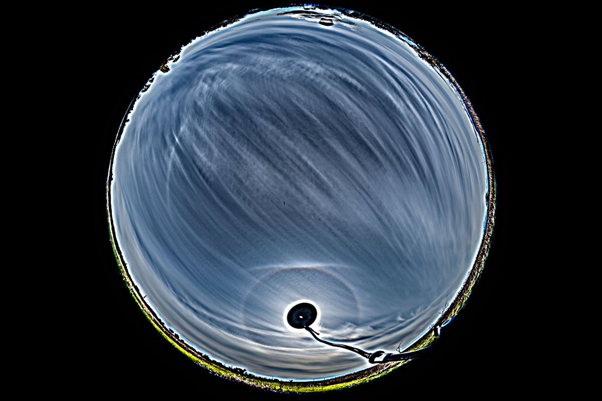 17 Apr. 2026, Vancouver

22° Halo, Parhelia, Tanarc, Parry Arc, Upper/Middle/Lower Lowitz Arc, 46° Halo, Infralateral Arc, Parhelic Circle, 120° Parhelion, Wegener Arc

60 / 120 / 72 / 18 frames, ave stacked

Solar elevation was 38° - 31°. Bright tanarc.