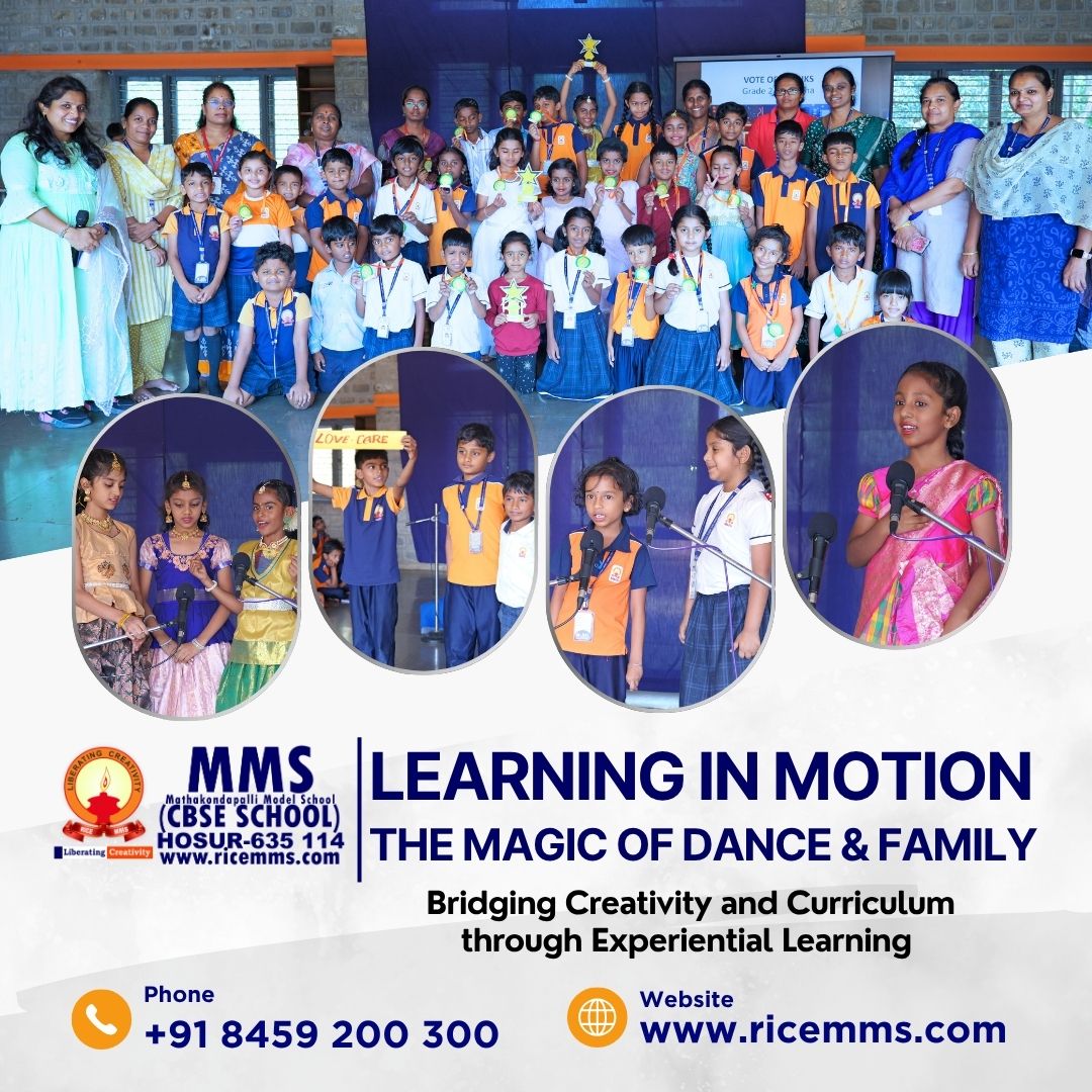 MmSchooltn's tweet image. Learning in Motion: The Magic of Dance &amp;amp; Family

facebook.com/share/p/1B1XF9…

Mobile: +91 8459 200 300, Email: info@ricemms.com, Web: ricemms.com

#MMS #ExperientialLearning #DanceInEducation #PrimaryEducation #HolisticLearning #MathakondapalliModelSchool #JoyfulLearning