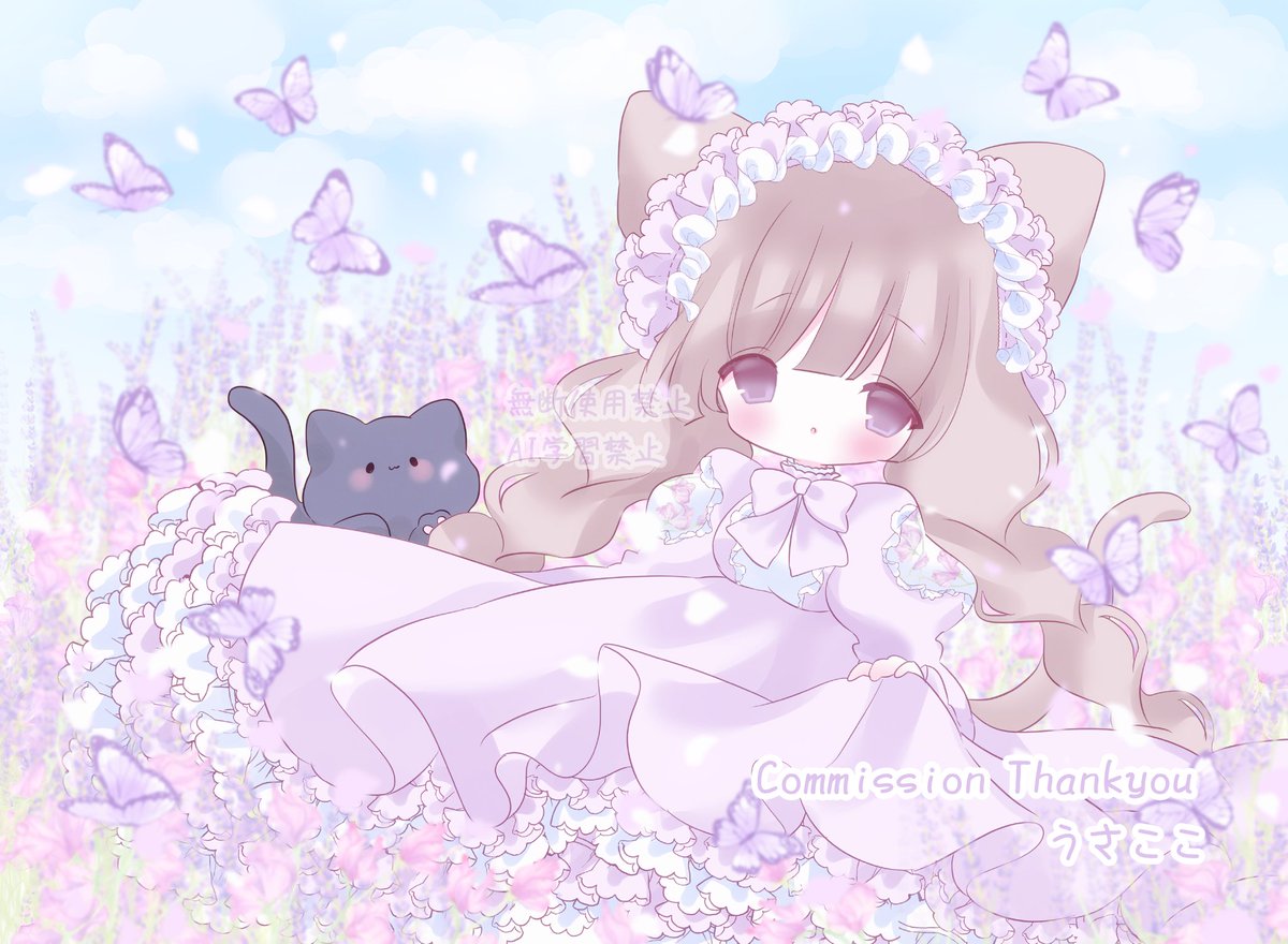 tsukiusa_co's tweet image. ご依頼ありがとうございます🪻
 #Commission  #有償依頼