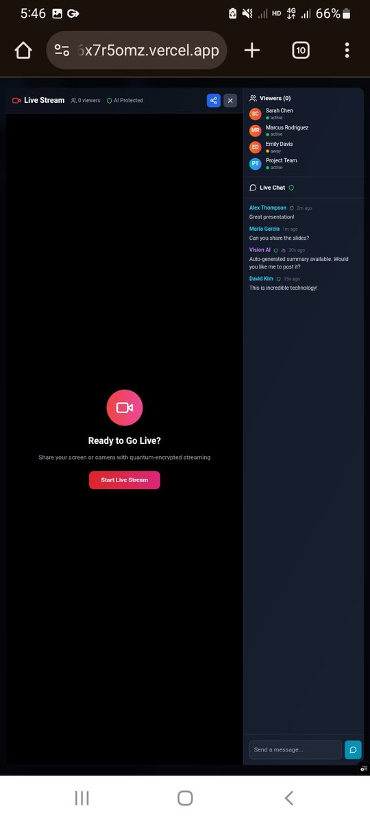 SharifulIs73513's tweet image. Next generation live streaming is coming,get yourself ready.
#socialmedia #livestreaming #information #nextgeneration #ai