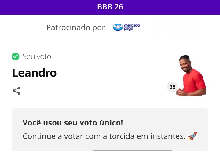 shutzim's tweet photo. Final um pouco injusta mais pelo o menos vai dá pra barrar o boneco #bbb26 https://t.co/20nyEk6ti8