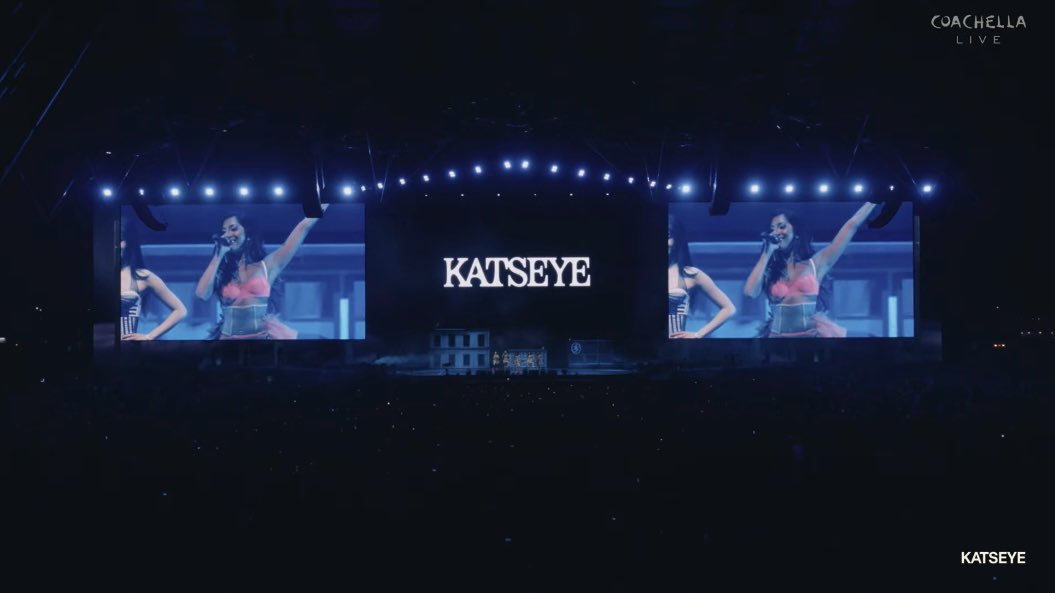 Poppinform's tweet image. KATSEYE draws huge crowd again  at #Coachella week 2 with their standout  performance.