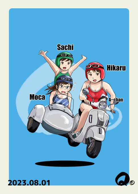 #クルマやバイクを描いてる人は見せびらかしましょう
たま～～に描きます🛵 