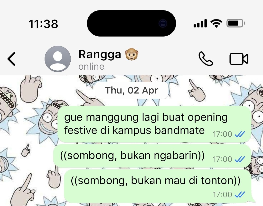 Adipati1st's tweet photo. #rangbor Perihal datang menonton band (Short au) https://t.co/Myy75YoQeR