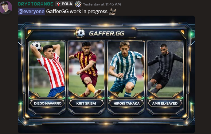 badboystua's tweet photo. 🚀@polana_network Game is leveling up..

⚽ Dynamic player cards

🎮 Competitive gameplay

🃏 Build &amp; dominate your team

🎯 Focus: strategy, assemble the best squad, defeat opponents, and earn rewards

Stay tuned, this is just the beginning 🔥

👉 https://t.co/c0iSvSuZUr https://t.co/WfLud83wKB