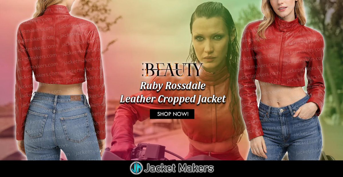 jacketmakers's tweet image. #TheBeauty S01 #RubyRossdale Red Leather Cropped #Jacket.
____________________
jacketmakers.com/product/san-fr…
#ootd #style #fashion #outfit #costume #cosplay #gift #celebrityfashion #BellaHadid #highfashion #red #croppedjacket #streetstylefashion #giftidea