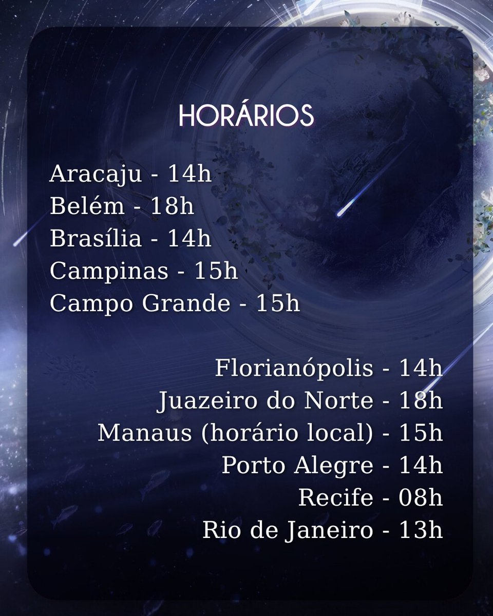 encontrohunter's tweet photo. É HOJE 18TERS!

A Segunda Edição do EHB começou! Começaremos o dia com Recife e finalizaremos com Belém. Confira abaixo os horários das nossas cidades de hoje.

Bom Encontro para todes! 💜 https://t.co/oOiLUYD6eD