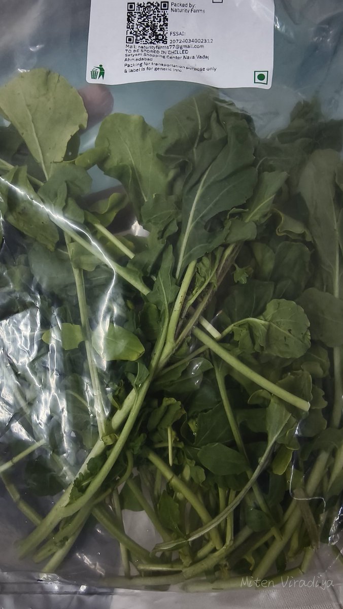 miten_viradiya's tweet image. Ordered fresh rocket leaves from Zepto and got this instead — damaged, full of holes, and not usable. If this is your “fresh”, that’s a problem. Need better quality control. #qualityissue @zeptocares @ZeptoNow 
Order id- MMLOOATDH12336