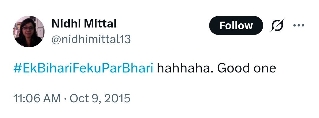 Incognito tweet media