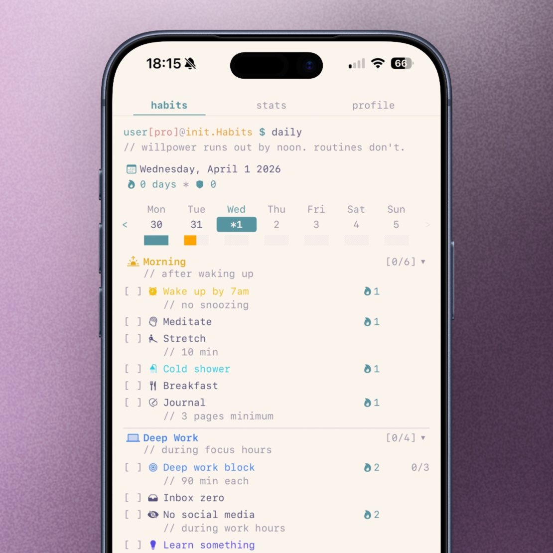 init.Habits tweet media