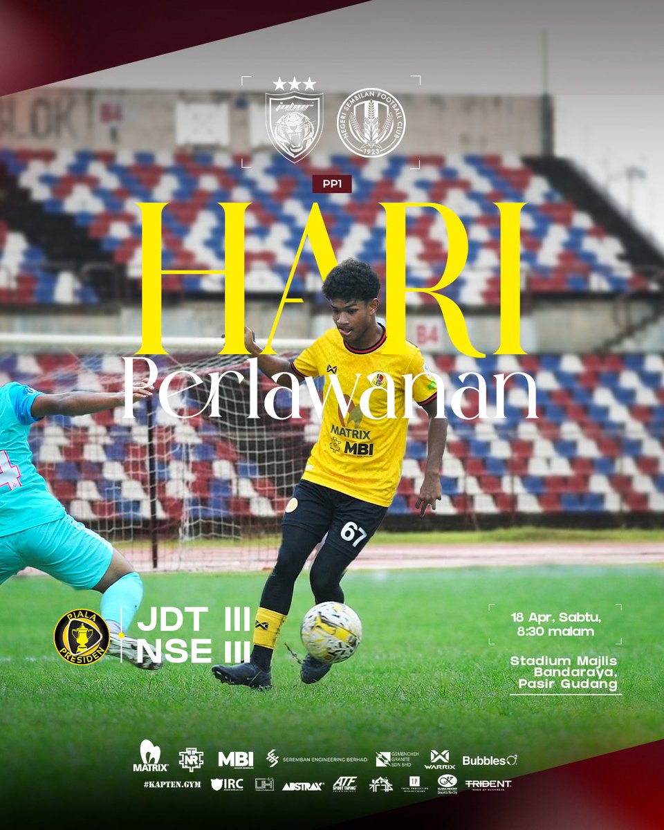 nsfc1923devt's tweet photo. ๐จHARI PERLAWANAN PIALA PRESIDEN 2026
#JangMudo NSFC III hari ini akan memulakan kempen saingan #PialaPresiden2026 ๐ JDT III pada jam 8.30 malam di Stadium Majlis Bandaraya Pasir Gudang.
#NSFC
#HobinJangHobin
#NSFCdevt https://t.co/P1aoAk9c8g