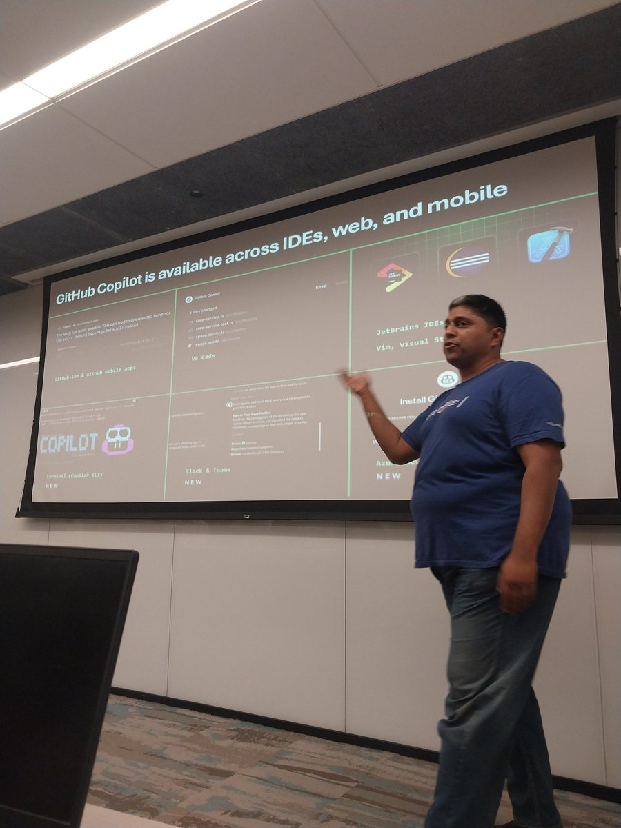 sabnisa7's tweet photo. Attending GitHub Copilot Dev Days × Global Azure 2026 in Mumbai excited to explore AI-powered dev, Copilot workflows &amp; cloud ☁️ 
#GitHubCopilotDevDays #Apr26MTP #mumtechup https://t.co/pSq9ofMV5n