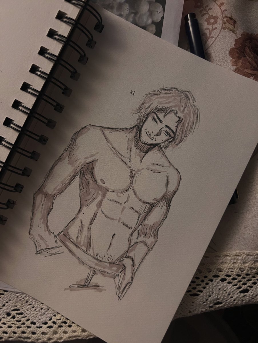 Tweetsbyninixx's tweet photo. No cause why drawing men is so hard 
#drawing #Oc #art https://t.co/CWsOcz5mAK