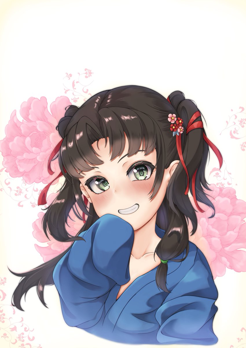 雙馬尾男友(趙活)襯衫雲裳😊
「嗅嗅~哥哥好臭~」

#活俠傳 #葉雲裳